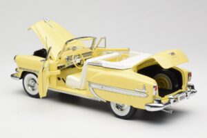Chevrolet Bel Air Kabrió Sárga Sun Star 1:18 1712 Fém – 5. kép a 8-ből