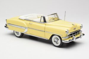 Chevrolet Bel Air Kabrió Sárga Sun Star 1:18 1712 Fém – 6. kép a 8-ből