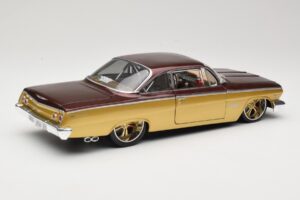 Chevrolet Bel Air Arany & Barna Maisto 1:18 31064 Fém – 3. kép a 8-ből
