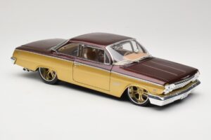 Chevrolet Bel Air Arany & Barna Maisto 1:18 31064 Fém – 6. kép a 8-ből