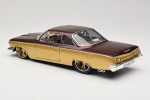 Chevrolet Bel Air Arany & Barna Maisto 1:18 31064 Fém – 7. kép a 8-ből