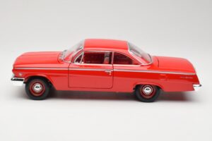Chevrolet Bel Air Piros Maisto 1:18 31641 Fém – 4. kép a 8-ből