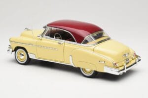 Chevrolet Bel Air Sárga & Piros Motormax 1:18 73111 Fém – 7. kép a 8-ből