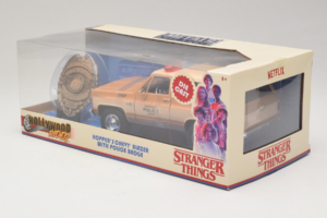 Chevrolet Blazer K5 Rendőrség Stranger Things Metals Diecast 1:24 31111-24 Fém – 3. kép a 3-ből