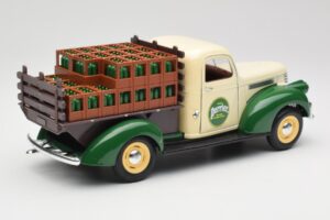 Chevrolet Brasseur Perrier Delivery Van Zöld Solido 1:18 203243 Fém – 3. kép a 8-ből