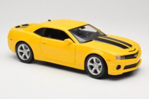 Chevrolet Camaro SS RS Sárga Maisto 1:18 31173 Fém – 6. kép a 8-ből