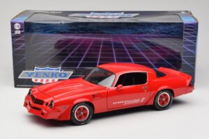 Chevrolet Camaro Z28 Yenko Turbo Z Piros GreenLight 1:18 12999 Fém – 8. kép a 8-ből