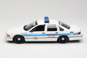 Chevrolet Caprice Chicago Rendőrség UT Models 1:18 180142096 Fém – 4. kép a 8-ből
