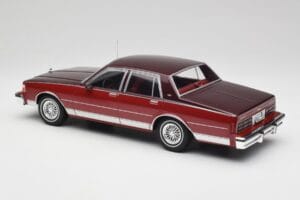 Chevrolet Caprice Piros Metál MCG 1:18 MCG18361 Fém – 5. kép a 6-ből