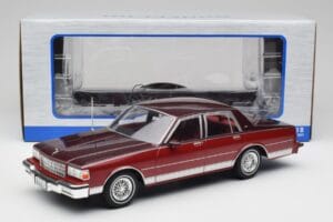 Chevrolet Caprice Piros Metál MCG 1:18 MCG18361 Fém – 6. kép a 6-ből