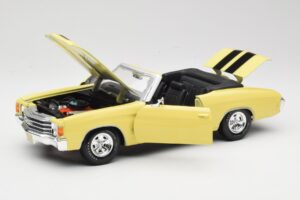 Chevrolet Chevelle SS 454 Sárga Maisto 1:18 531890 Fém – 2. kép a 8-ből