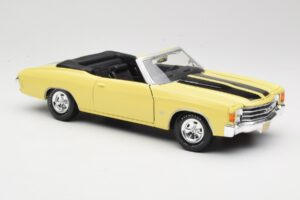 Chevrolet Chevelle SS 454 Sárga Maisto 1:18 531890 Fém – 6. kép a 8-ből
