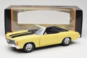 Chevrolet Chevelle SS 454 Sárga Maisto 1:18 531890 Fém – 8. kép a 8-ből