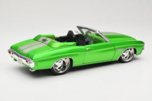 Chevrolet Chevelle SS Kabrió Zöld Maisto 1:18 31099 Fém – 3. kép a 8-ből