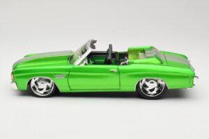 Chevrolet Chevelle SS Kabrió Zöld Maisto 1:18 31099 Fém – 4. kép a 8-ből