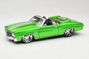 Chevrolet Chevelle SS Kabrió Zöld Maisto 1:18 31099 Fém