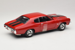 Chevrolet Chevelle SS Fast & Furious Piros Johnny Lightning 1:18 39578 Fém – 2. kép a 6-ből