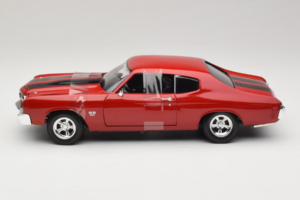 Chevrolet Chevelle SS Fast & Furious Piros Johnny Lightning 1:18 39578 Fém – 3. kép a 6-ből