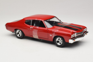 Chevrolet Chevelle SS Fast & Furious Piros Johnny Lightning 1:18 39578 Fém – 4. kép a 6-ből