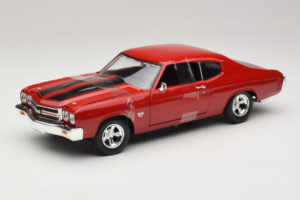 Chevrolet Chevelle SS Fast & Furious Piros Johnny Lightning 1:18 39578 Fém