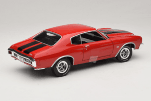 Chevrolet Chevelle SS Piros Jack Reacher Auto World 1:18 AWSS109/06 Fém – 3. kép a 8-ből