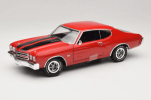 Chevrolet Chevelle SS Piros Jack Reacher Auto World 1:18 AWSS109/06 Fém