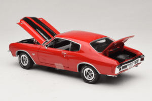 Chevrolet Chevelle SS Piros Jack Reacher Auto World 1:18 AWSS109/06 Fém – 5. kép a 8-ből
