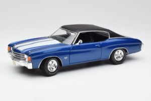 Chevrolet Chevelle SS 454 Kék Maisto 1:18 531886 Fém