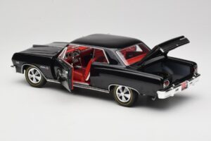 Chevrolet Chevelle Z-16 Fekete American Muscle 1:18 AMM1061/06 Fém – 5. kép a 8-ből