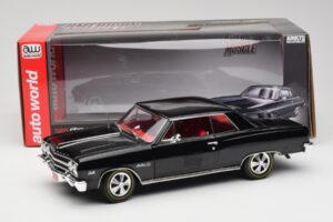 Chevrolet Chevelle Z-16 Fekete American Muscle 1:18 AMM1061/06 Fém – 8. kép a 8-ből