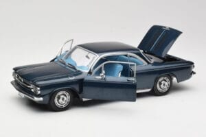 Chevrolet Corvair Sötétkék Sun Star 1:18 1482 Fém – 2. kép a 8-ből