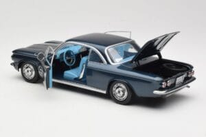 Chevrolet Corvair Sötétkék Sun Star 1:18 1482 Fém – 7. kép a 8-ből
