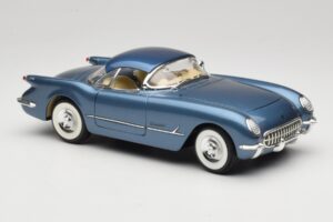Chevrolet Corvette C1 Kék Mira 1:18 6105 Fém – 6. kép a 8-ből