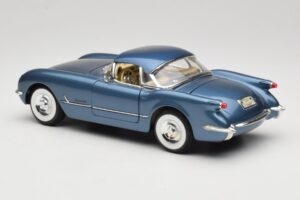 Chevrolet Corvette C1 Kék Mira 1:18 6105 Fém – 7. kép a 8-ből