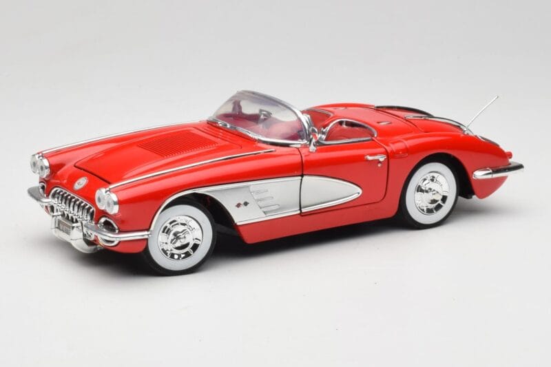 Chevrolet Corvette C1 Piros Motormax 1:18 73100TC Fém