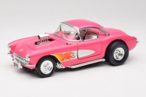 Chevrolet Corvette C1 Gasser Rózsaszín Road Legends 1:18 92019-R1 Fém
