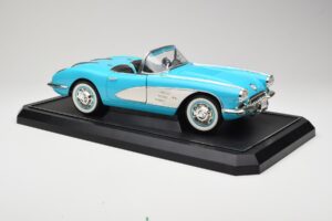 Chevrolet Corvette C1 Hard Top Kék Solido 1:12 1202-M1 Fém – 6. kép a 8-ből