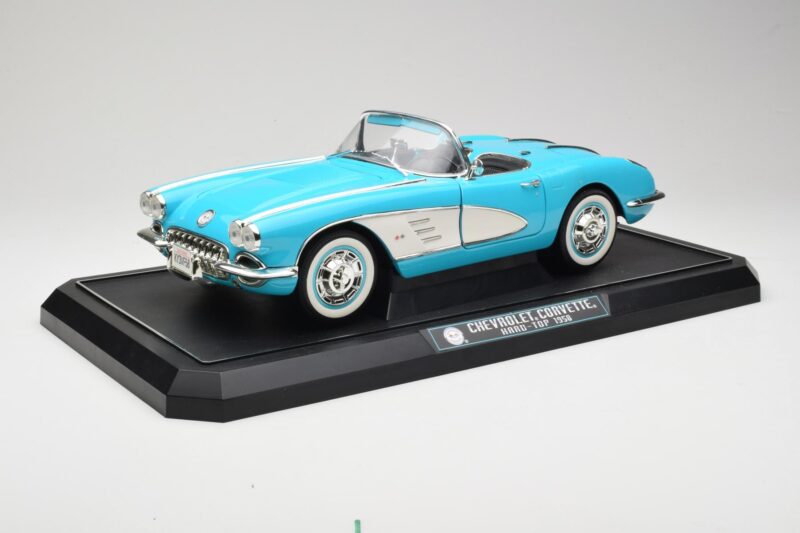 Chevrolet Corvette C1 Hard Top Kék Solido 1:12 1202-M1 Fém