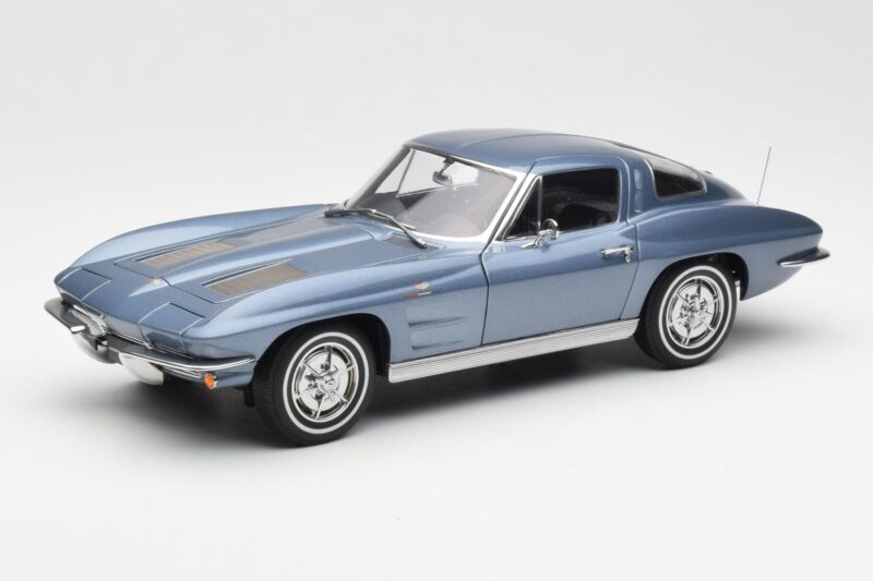 Chevrolet Corvette C2 Kékesszürke Metálfényű AUTOart 1:18 71182 Fém