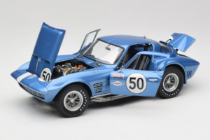 Chevrolet Corvette C2 Grand Sport #50 Nassau Speed Week 1963 Exoto 1:18 RLG18024 Fém – 2. kép a 8-ből