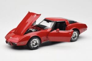 Chevrolet Corvette C3 Piros UT Models 1:18 21073 Fém – 2. kép a 8-ből