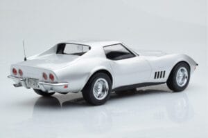 Chevrolet Corvette C3 Ezüst Norev 1:18 189032 Fém – 2. kép a 6-ből
