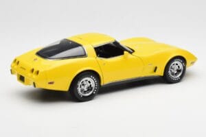 Chevrolet Corvette C3 Sárga UT Models 1:18 21074 Fém – 3. kép a 8-ből