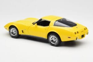 Chevrolet Corvette C3 Sárga UT Models 1:18 21074 Fém – 7. kép a 8-ből