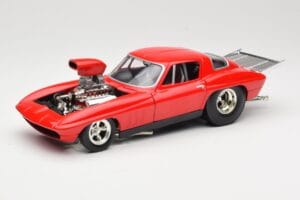Chevrolet Corvette C3 Dragster Piros Hot Wheels 1:18 29226 Fém