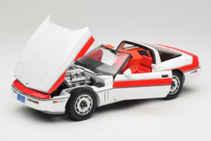 Chevrolet Corvette C4 A-Team Fehér GreenLight 1:18 13532 Fém – 2. kép a 8-ből