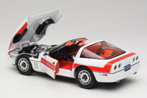 Chevrolet Corvette C4 A-Team Fehér GreenLight 1:18 13532 Fém – 5. kép a 8-ből