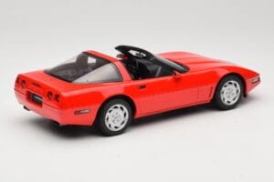 Chevrolet Corvette C4 Torch Red GT Spirit 1:18 GT537 Gyanta – 2. kép a 6-ből
