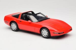 Chevrolet Corvette C4 Torch Red GT Spirit 1:18 GT537 Gyanta – 4. kép a 6-ből