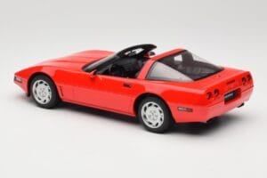 Chevrolet Corvette C4 Torch Red GT Spirit 1:18 GT537 Gyanta – 5. kép a 6-ből